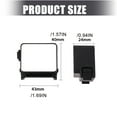 thumbnail image 4 of Adjustable Brightness Magnetic LED Fill Light With Type C Charging For Action Cameras 3 Brightness Level Compact Design, 4 of 7