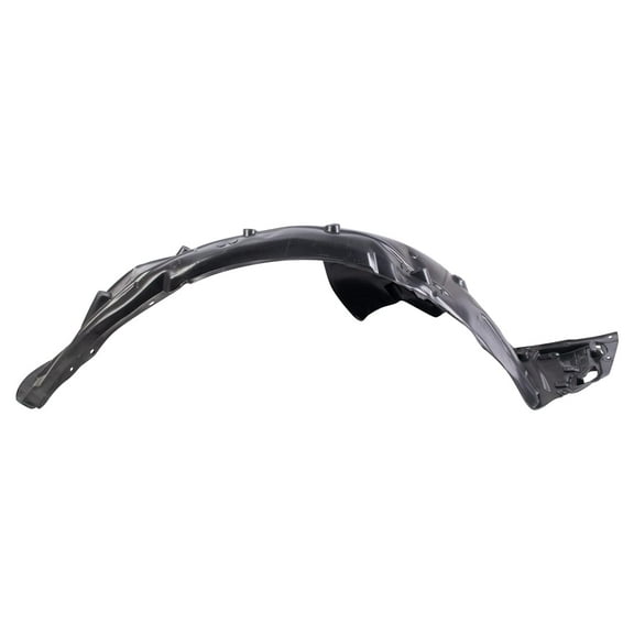 TRQ Front Right Inner Fender Liner Black Passenger Side Fits Select 2019-2021 Honda Civic HO1249186