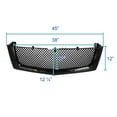 thumbnail image 4 of Spec-D Tuning Glossy Black Mesh Front Bumper Hood Grille Compatible with 2002-2006 Cadillac Escalade EST ESV, 4 of 7