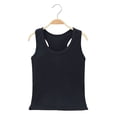 thumbnail image 4 of YunPes Girls Racerback Tank Tops Athletic Workout Sport Shirts for Running Gymnastics Dance Yoga Sleeveless Crewneck Basic Camisole, 4 of 9