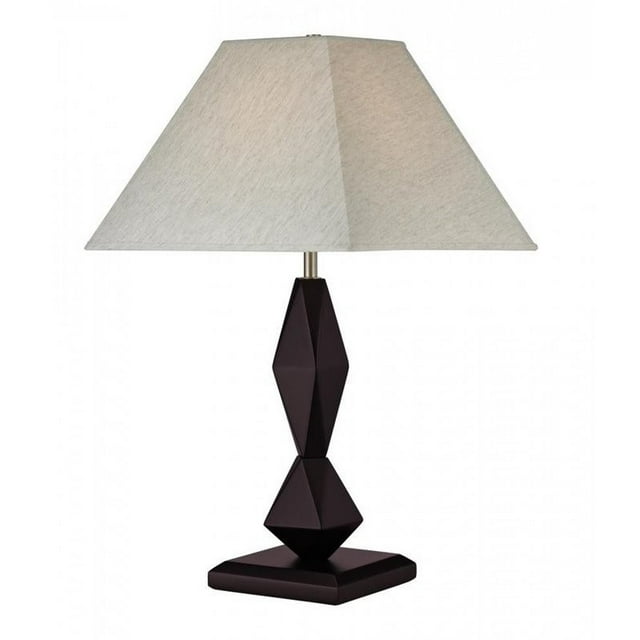 Z-Lite 1 Lampe de Table Légère en Acajou