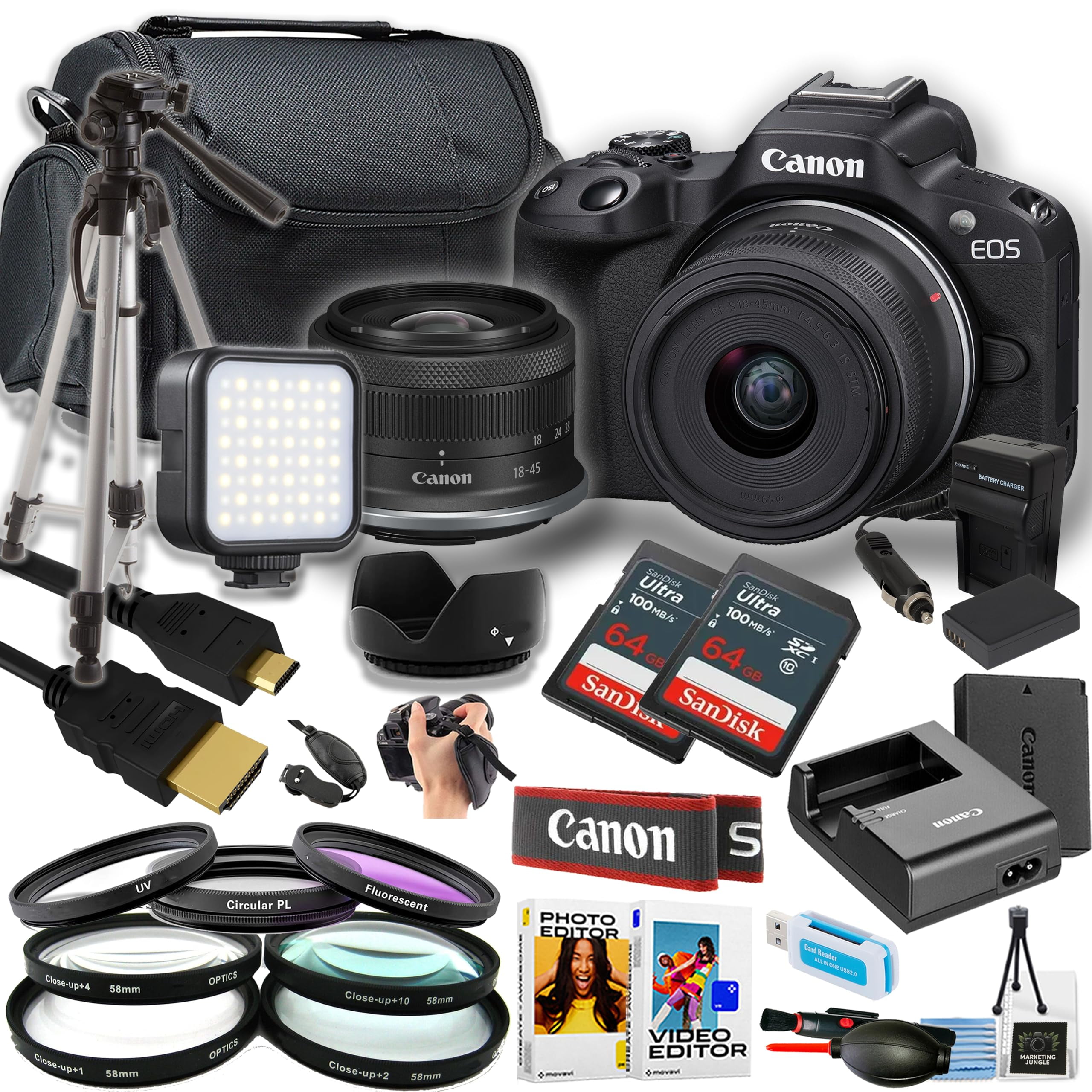 Canon PowerShot SX740 HS Camera, Wi-Fi, 4K Video, Bluetooth, 32GB