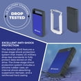 thumbnail image 5 of 2 Transcend StoreJet Shock Resistant Portable External Hard Drives 4TB 2.5" (Blue) + 2 Cases, 5 of 9