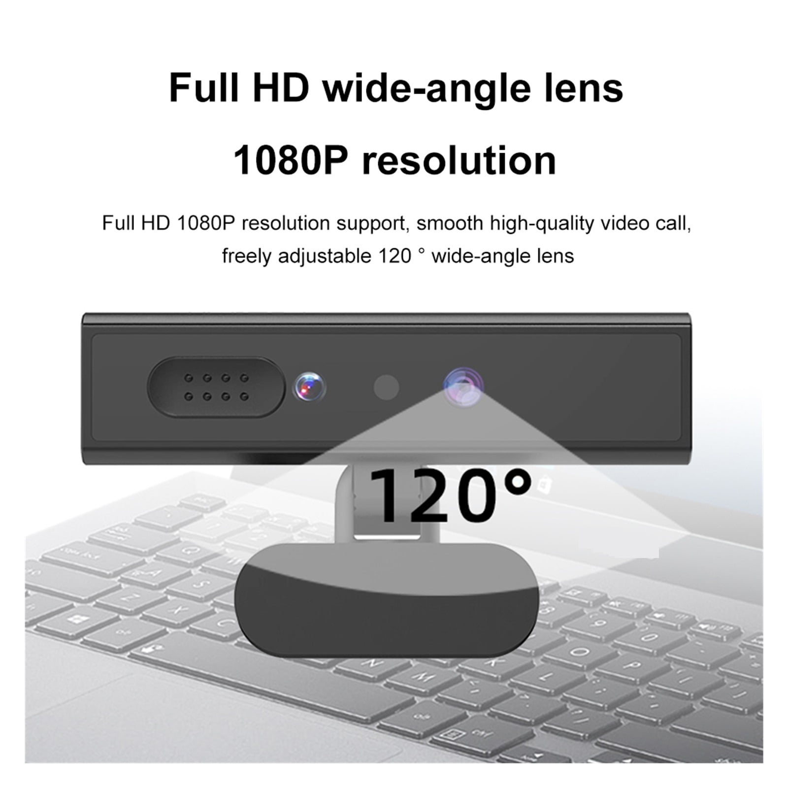 Facial Recognition Webcam Full HD 1080P 5MP Web Camera For Identification Login For Desktop Laptop For Conferencing, Live Streaming, Recording ,HD Video