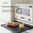 thumbnail image 3 of Space-Saving Countertop Rack with Pull-Out Shelves, Compatible with Microwave, Oven, Air Fryer, Rice Cooker, Coffee Maker - Sturdy Steel Construction for Kitchen & Coffee Station, 3 of 14