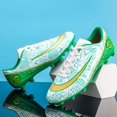 thumbnail image 3 of Zapatos de fútbol para hombre, zapatillas de deporte de entrenamiento de hierba, antideslizantes, de tendencia, para interior, FG/TF, ultraligeras, profesionales, Unisex, 3 of 5