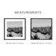 thumbnail image 4 of Marco de fotos HAUS AND HUES, madera de roble negro, 50 x 50 cm, con tapete, 4 of 6