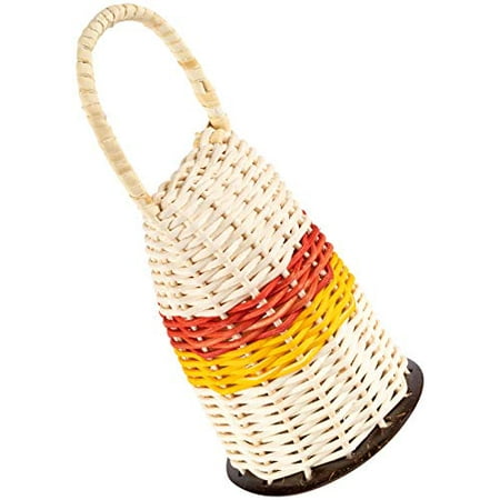 Meinl DO1 Double Rattan Shaker - Coconut Bottom Percussion Instrument