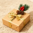 thumbnail image 4 of Dserfhy 10 Pcs Artificial Pine Needles Branches with Red Berry Mini Pinecone Picks for Gift Wrapping Crafts Holiday Wreath Christmas Tree Decor, 4 of 8