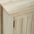 thumbnail image 6 of Pemberly Row 70 Farmhouse TV Stand Console with Side Doors in Rustic White Oak, 6 of 6