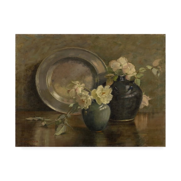 Trademark Fine Art 'A Study in Greys' Canvas Art by Mary Hiester Reid