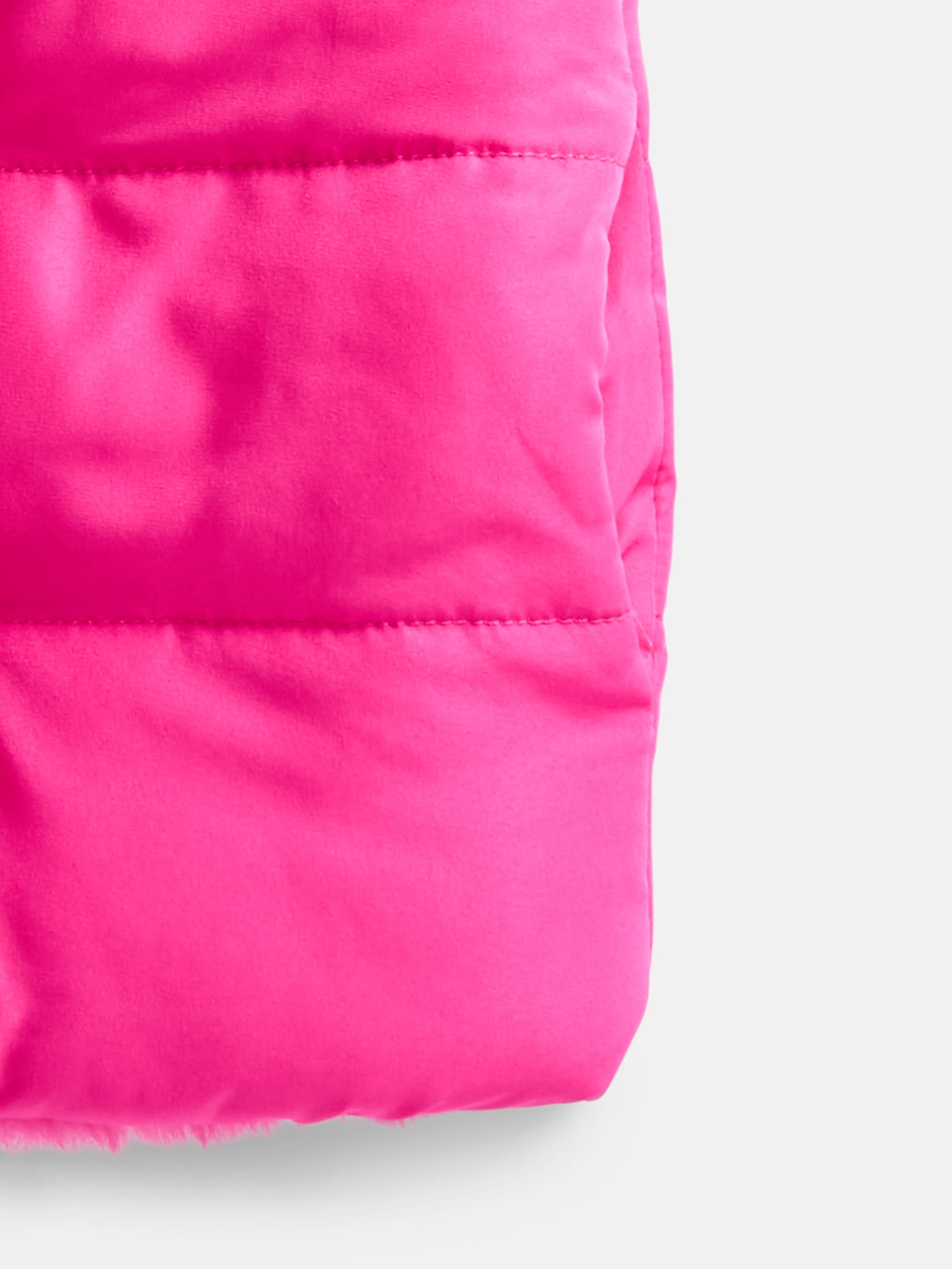 Wonder Nation Girls Reversible Faux Fur Vest, Sizes 4-18 & Plus