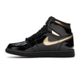 thumbnail image 2 of Jordan Kid's 1 Retro High Black Metallic Gold (2020) Basketball Shoes, from StockX, 2 of 5
