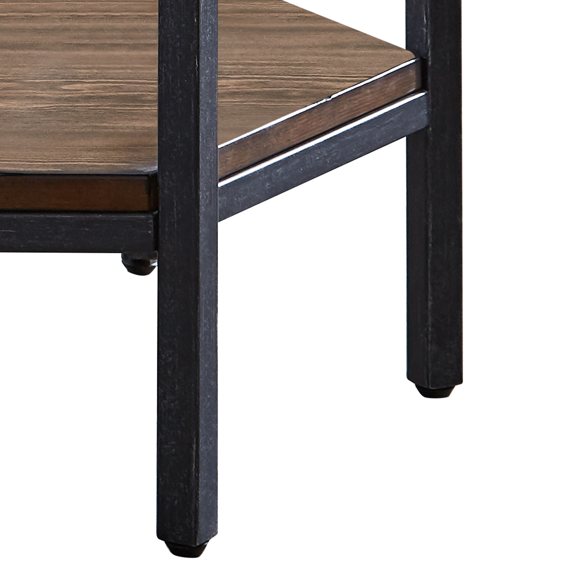 Steve Silver Ultimo Chocolate Wood Hexagon End Table