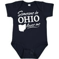 thumbnail image 3 of Inktastic Someone in Ohio Loves Me Boys or Girls Baby Bodysuit, 3 of 5