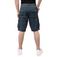 thumbnail image 2 of X RAY JEANS Men's Belted 12.5" Inseam Knee Length Cargo Shorts, Majolica Blue, 28, 2 of 7