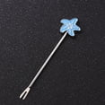 thumbnail image 3 of Oraceous 2 Sets Chic Fruit Forks Lovely Dessert Forks Creative Cake Forks Party Supplies for Home Banquet Bar Wedding (Blue), 3 of 10
