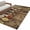 Dark Brown Turmeric Tan, variant on Area Rugs for Living Room Bedroom, Modern Cooking 4'x6' Rug Washable Carpet Runner Indoor Outdoor, Farmhouse Country Wooden Grain Non Slip Accent Floor Mats Rug for Kitchen, Office