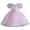 Pink, variant on Girl's Tulle Dress Tutu Party Birthday Poster Formal Fancy Flower Princess Dresses Light Blue 7-8 Years