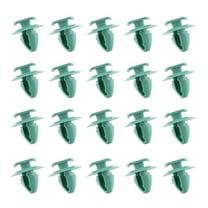 20Pcs Green Wheel Arch Fender Flare Molding Trim Retainer Clips Fit For Jeep