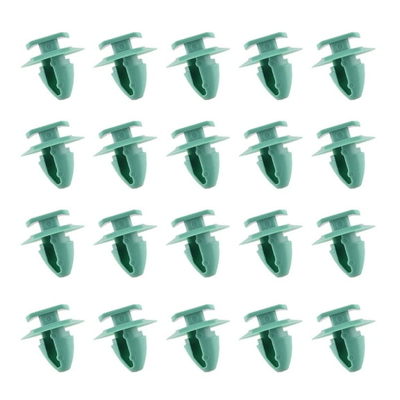 20Pcs Green Wheel Arch Fender Flare Molding Trim Retainer Clips Fit For Jeep