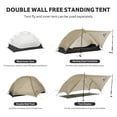 thumbnail image 3 of Tienda de campaña para mochileros Naturehike Mongar UL para 1/2 persona, impermeable, 3 of 8