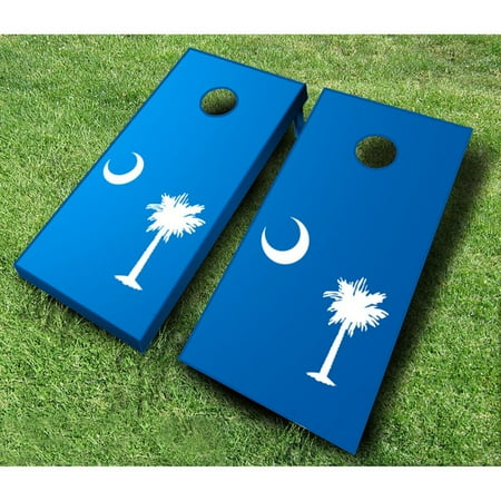 South Carolina Flag Tournament Cornhole Set