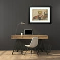 thumbnail image 4 of Katsushika Hokusai 24x18 Black Modern Framed Museum Art Print Titled - Shirasuka (1804), 4 of 5