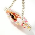 thumbnail image 5 of YIFEI White Heart-Shaped Beaded Wristlet and Coin Purse for Evening Event and Wedding Party, 5 of 5