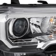 thumbnail image 3 of For Toyota Tacoma 2016 17 18 19 20 21 2022 Headlight Assembly Passenger Side | With LED Daytime Running | Black Housing | Replacement For TO2503244 | 191275883310, 8111004270, 3 of 4