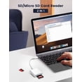thumbnail image 4 of Lector de tarjetas SD Trail Camera USB-C ChiaoPio 2 en 1 para iPhone, 4 of 7