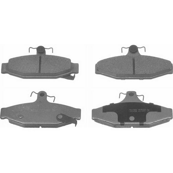 Wagner ThermoQuiet MX217 Semi-Metallic Disc Brake Pad Set