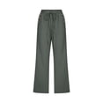 thumbnail image 2 of Capri Pants for Women, Cotton Elastic Beachs, 2 of 5