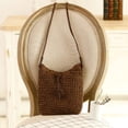 thumbnail image 2 of LinYooLi Simple Crochet Crossbody Straw Woven Shoulder Bag Women's Beach Bag Soft, 2 of 3