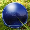thumbnail image 3 of Uxcell 2 Pcs Gazing Ball 4 Inch 100mm Polished Hollow Ball, Stainless Steel Gazing Globe Mirror Ball, Dark Blue, 3 of 4