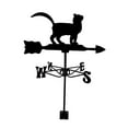 thumbnail image 4 of Weathervane Ornament Wind Direction Measuring Instrument Weather Vane for Outdoor , cat, 4 of 8