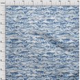 thumbnail image 4 of oneOone Cotton Cambric White Fabric Asian Japanese Wave Diy Clothing Quilting Fabric Print Fabric By Yard 42 Inch Wide, 4 of 4