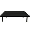 thumbnail image 2 of LiviNest Twin Platform Bed Frame: Upholstered Bed Base with Underbed Storage & No Box Spring Needed - Modern Black Metal Frame for Bedroom & Apartment, 2 of 5