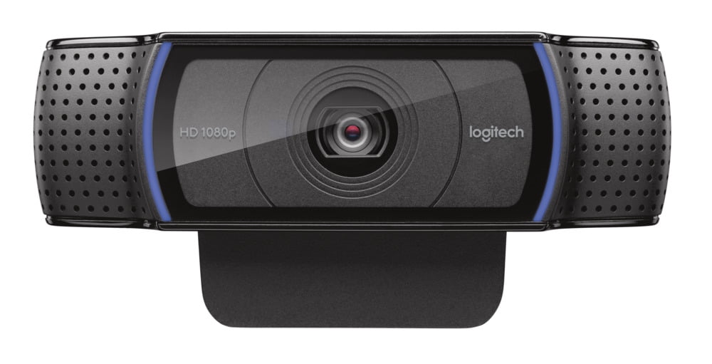 uheldigvis Galaxy Tectonic Logitech C920 HD Pro Webcam, 1080p, Black - Walmart.com