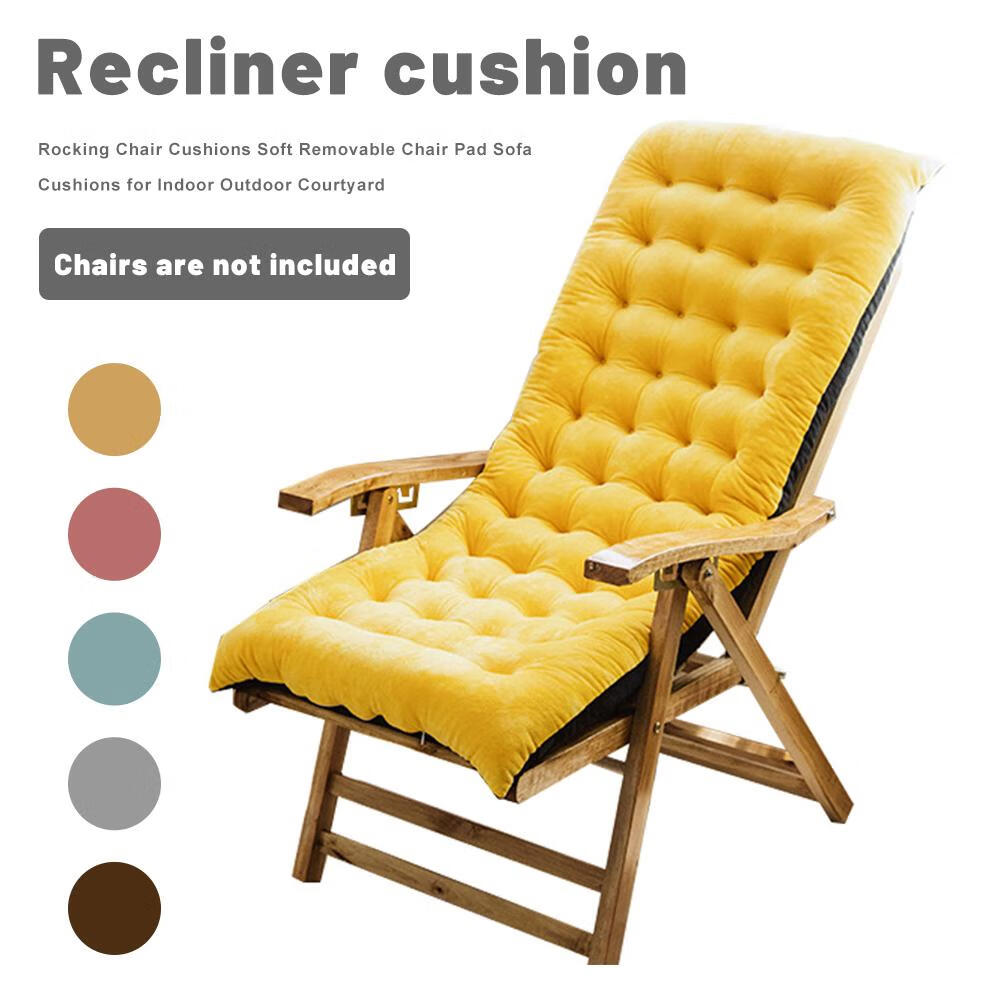 Rocking Chair Cushions Soft Removable Chair Pad Sofa Cushions for Indoor Outdoor Courtyard