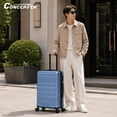 thumbnail image 2 of Concepten 5-Piece Hardshell Luggage Set,ABS Material Lightweight Suitcase Set with Swivel Wheels and TSA Lock,Equipped with Sports Handbag and Toiletries Bag, 2 of 7