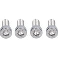 thumbnail image 3 of ZOUSSIQI 4Pcs M10 Hex Bolt Socket Head Hex Socket Bolt \u200b Stainless Steel 1.25mm Fine Pitch Machine Fastener Hardware(M10*30), Bit Head Set CA919-47114, 3 of 9