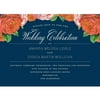 Vintage Blooms Standard Wedding Invitation
