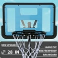 thumbnail image 4 of HooKung Basketball Hoop System Height Adjustable Portable Basketball Goal with Wheels Outdoor Indoor, 4 of 8