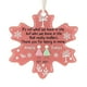 thumbnail image 3 of Adornos navideños de cristal marino | Colgantes hechos a mano con forma de copo de nieve | Regalo de recuerdo de amistad | Decoración navideña acrílica 2D para el hogar, 3 of 6