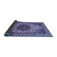 thumbnail image 2 of Ahgly Company Indoor Rectangle Abstract Blue Modern Area Rugs, 5' x 7', 2 of 4