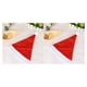 thumbnail image 2 of Matsuzay Gorro de Navidad no tejido, portátil, reutilizable, lavable, gorro de Papá Noel decorativo con temática de Navidad, disfraz para adulto Adulto 2piezas Matsuzay CBP009431, 2 of 5