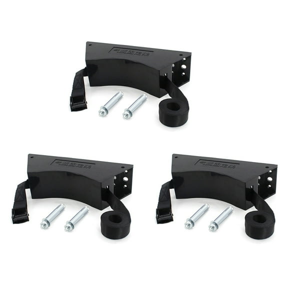 3X Propane Tank Holder, Gas Cylinder Holder, Cylinder Wall Mounted Bracket, Gas Cylinder Holder for Rv Water Softener