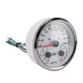 thumbnail image 1 of 110 Mm 4-3/8in 3 En 1 GPS Odómetro Del Velocímetro Con Señal De De Calibrador De Nivel De Combustible De Voltímetro 200 Km H Para La Luz De Fondo Roja Del Camión, 1 of 7