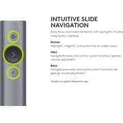 Logitech Spotlight - Presentation - 3 Buttons - Slate